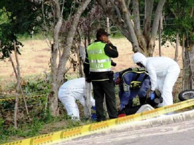 Murió joven atropellado por una moto en corregimiento de Cartagena