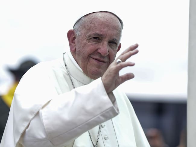 El papa se refirió a la situación que enfrenta Colombia desde hace varias semanas