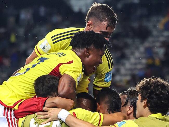 La Selección Colombia Sub-20 se clasificó a octavos del mundial tras ganarle a Japón. Twitter FCF
