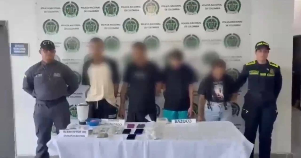 Capturados integrantes de presunta red de microtráfico que movía $48 millones al mes en Buga, Valle
