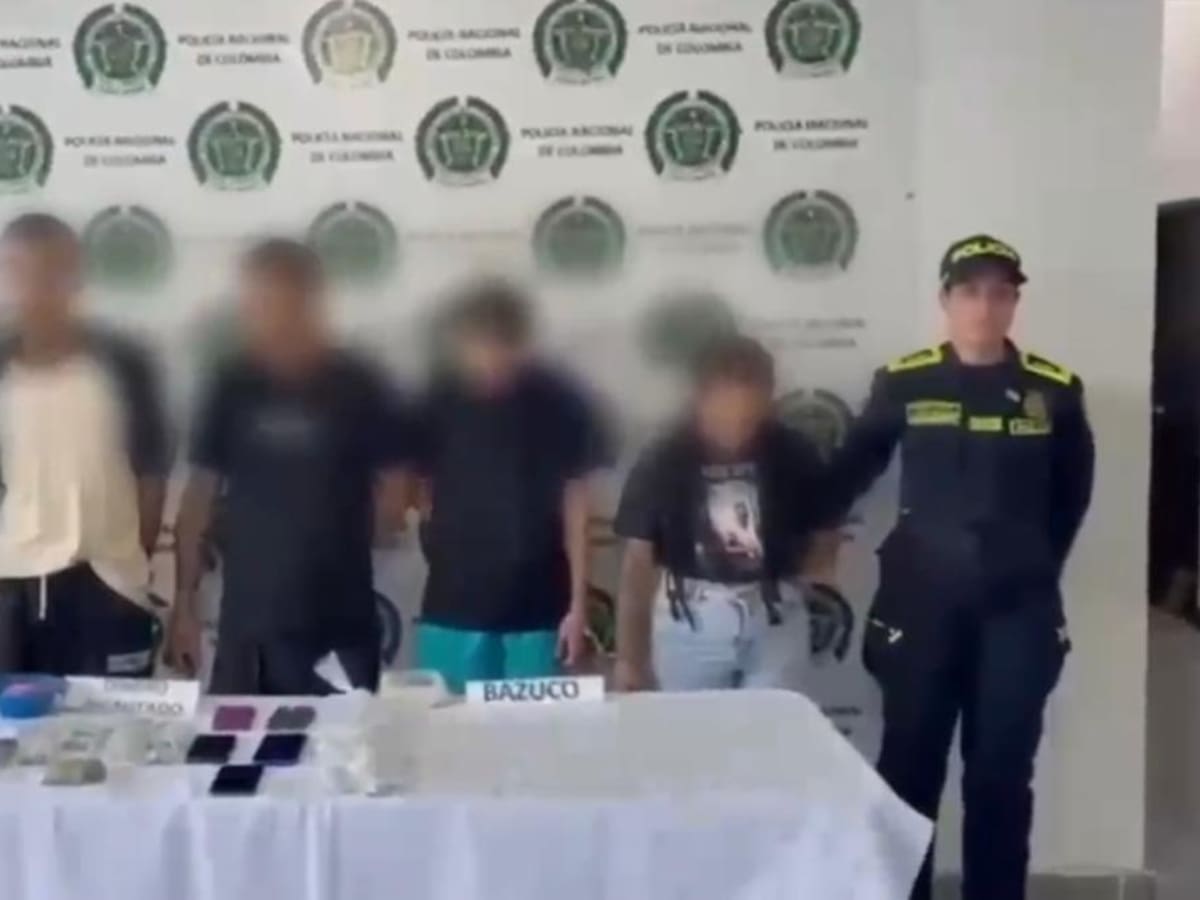 Capturados integrantes de presunta red de microtráfico que movía $48 millones al mes en Buga, Valle