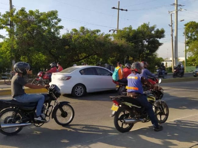 Entrada del barrio Villa Rosita