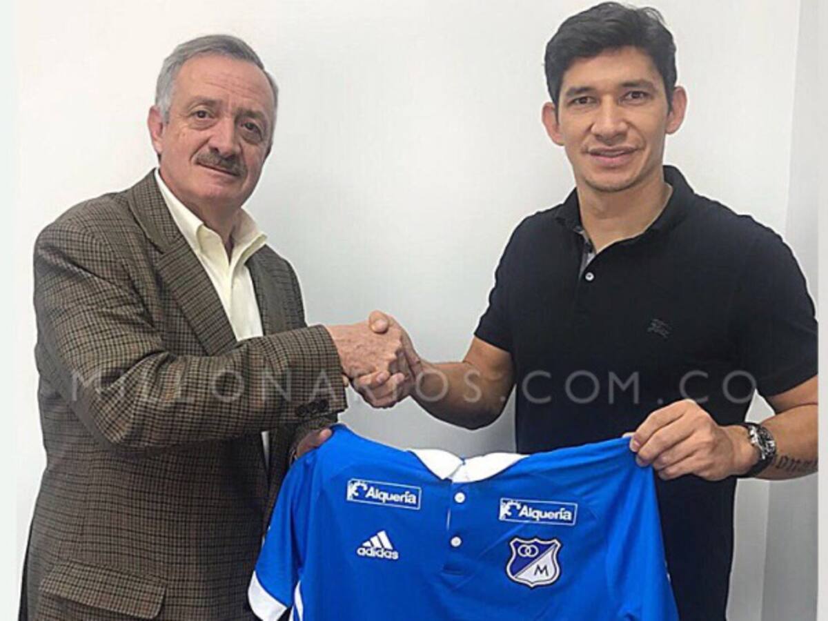 Millonarios presenta oficialmente a Roberto Ovelar