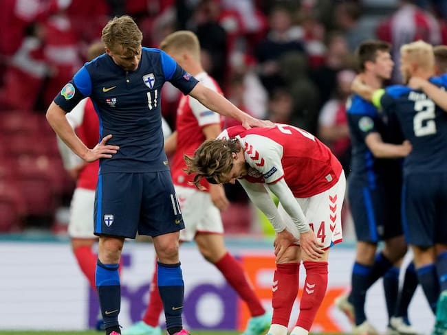 En un partido atípico, Finlandia logra un triunfo histórico ante Dinamarca