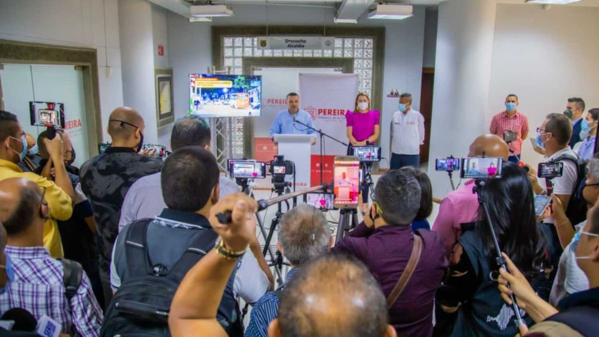 Alcaldía anuncia sanción para contratista del alumbrado navideño en Pereira