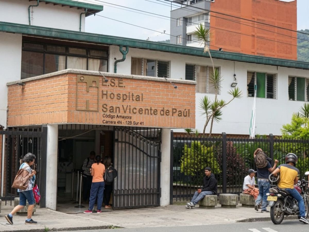 Suspendidas las cirugías generales en el Hospital San Vicente de Paúl de Caldas, Antioquia