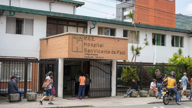 Hospital San Vicente de Paúl, Caldas, Antioquia. Foto: Tomada de redes sociales