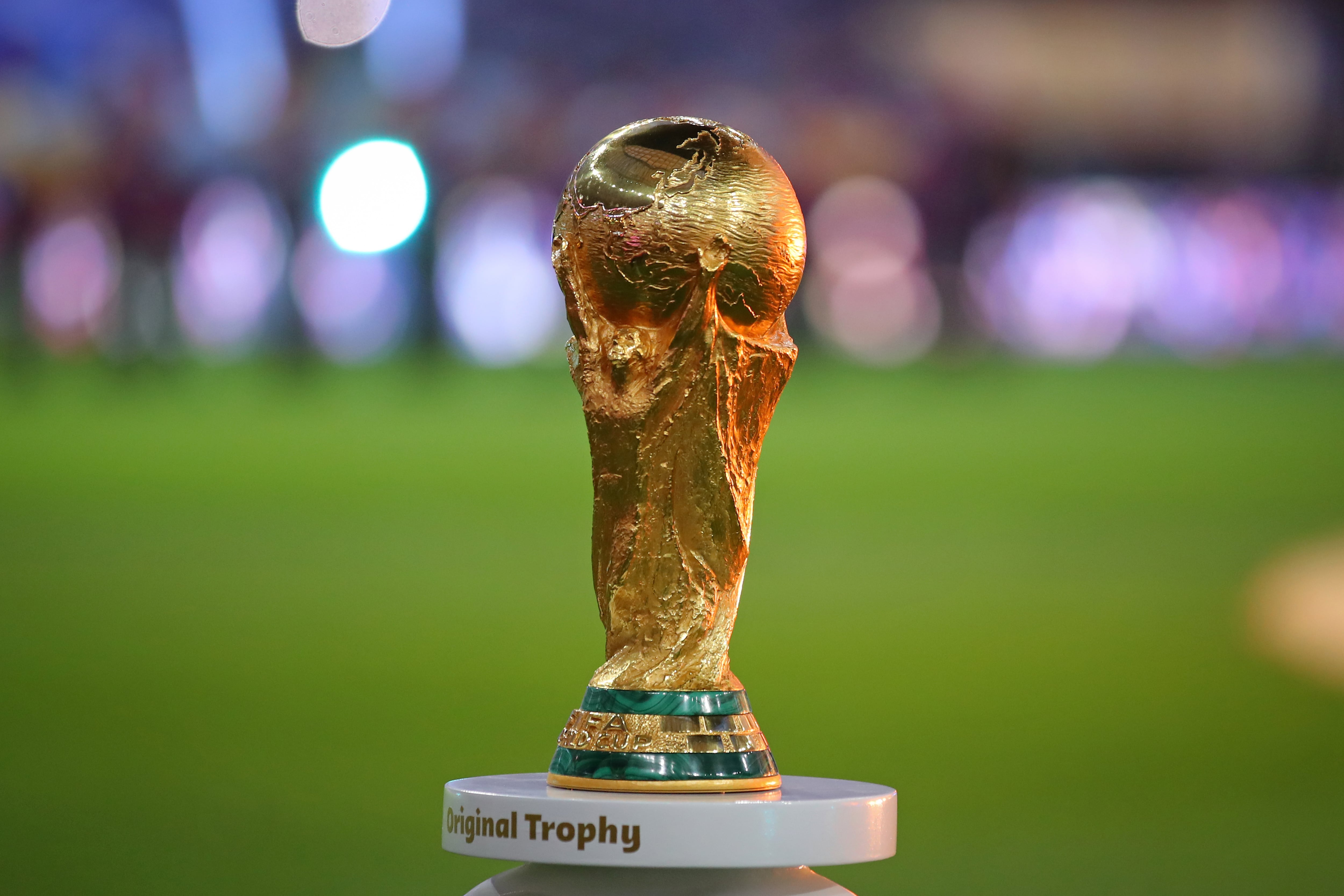 Trofeo de la Copa Mundial de la FIFA. FOTO: Stefan Matzke - sampics/Corbis via Getty Images