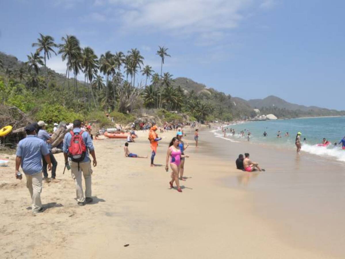 Parque Tayrona recibió 18.541 turistas en Semana Santa