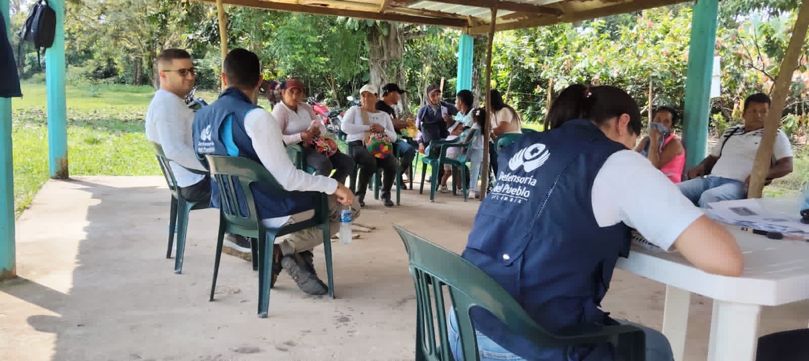 Defensoría del Pueblo alerta riesgo humanitario en El Tarra. / Foto: Cortesía.
