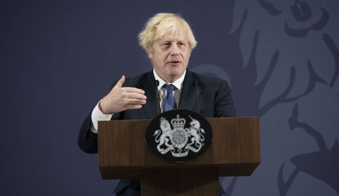 Primer ministro británico Boris Johnson 
