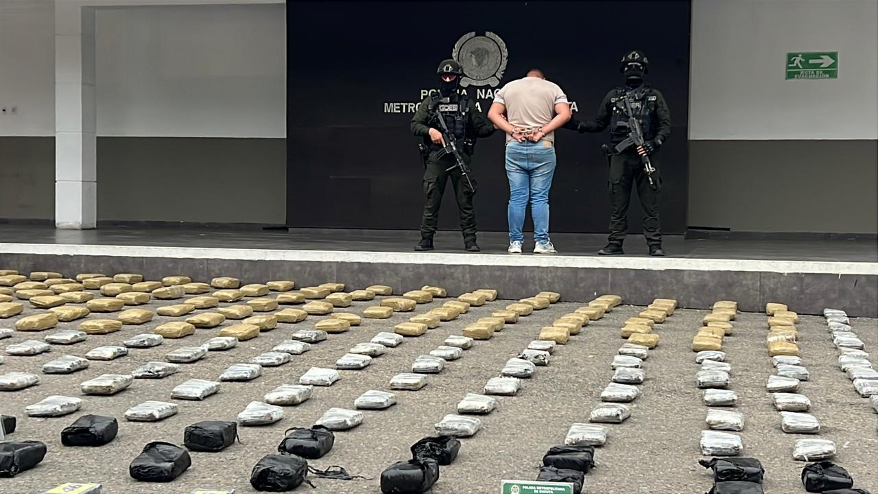 Incautan media tonelada de cocaína en la vía San Faustino, en Cúcuta. / Foto: MECUC.