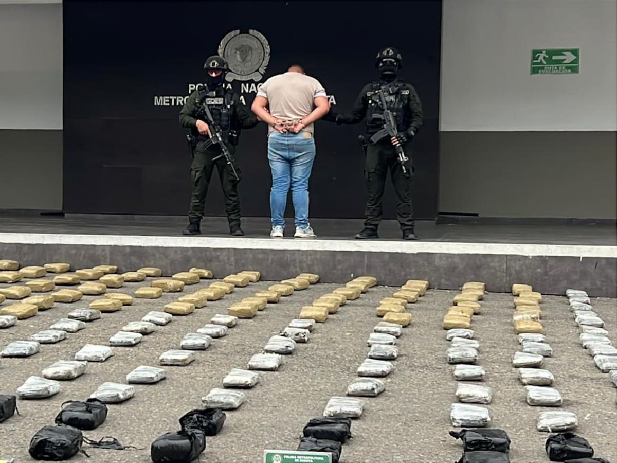 Incautan media tonelada de coca y marihuana en la vía San Faustino, en Cúcuta