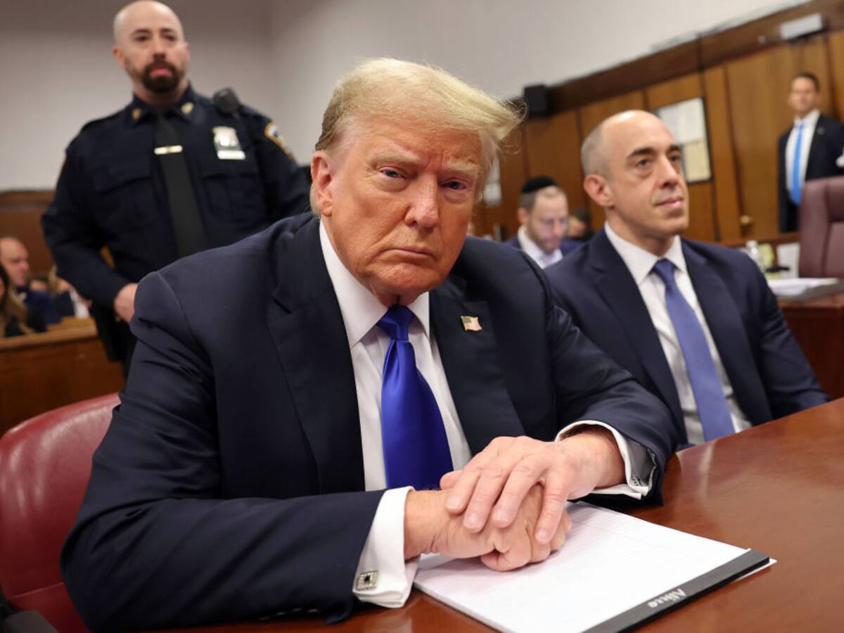 Así reaccionó Donald Trump al escuchar el “culpable” en el veredicto del jurado