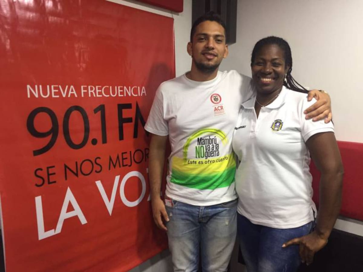 Nelly y Robinson, de víctimas a mensajeros de paz
