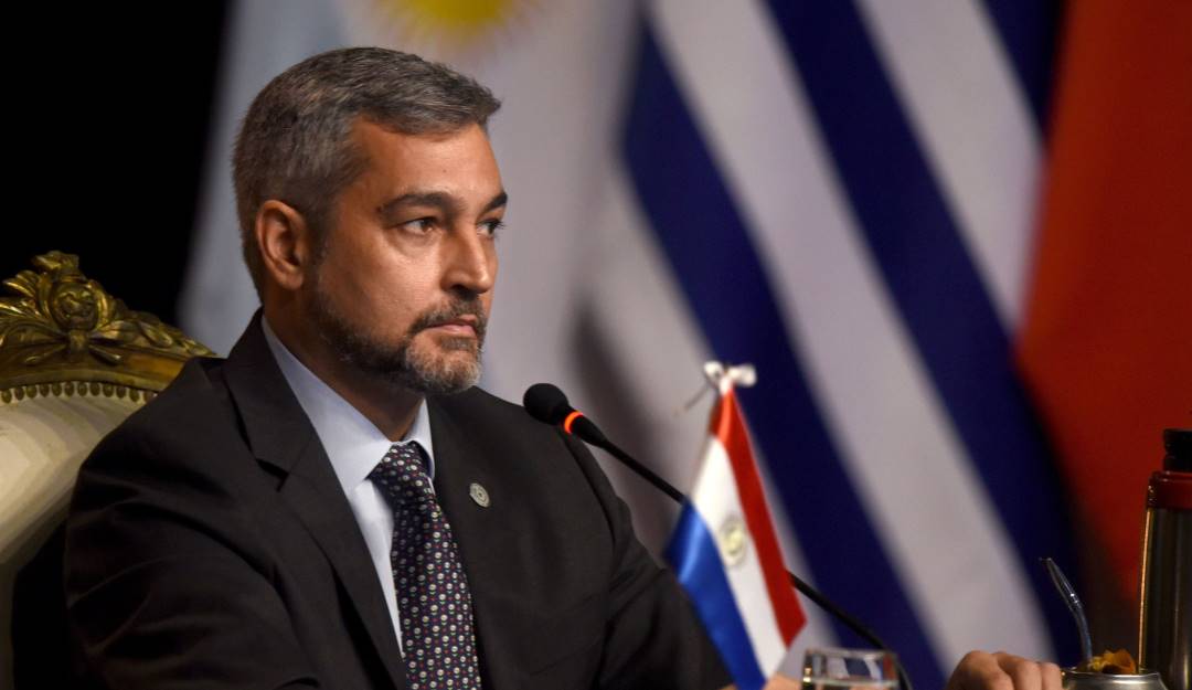 El presidente de Paraguay, Mario Abdo Benítez. Foto: Getty