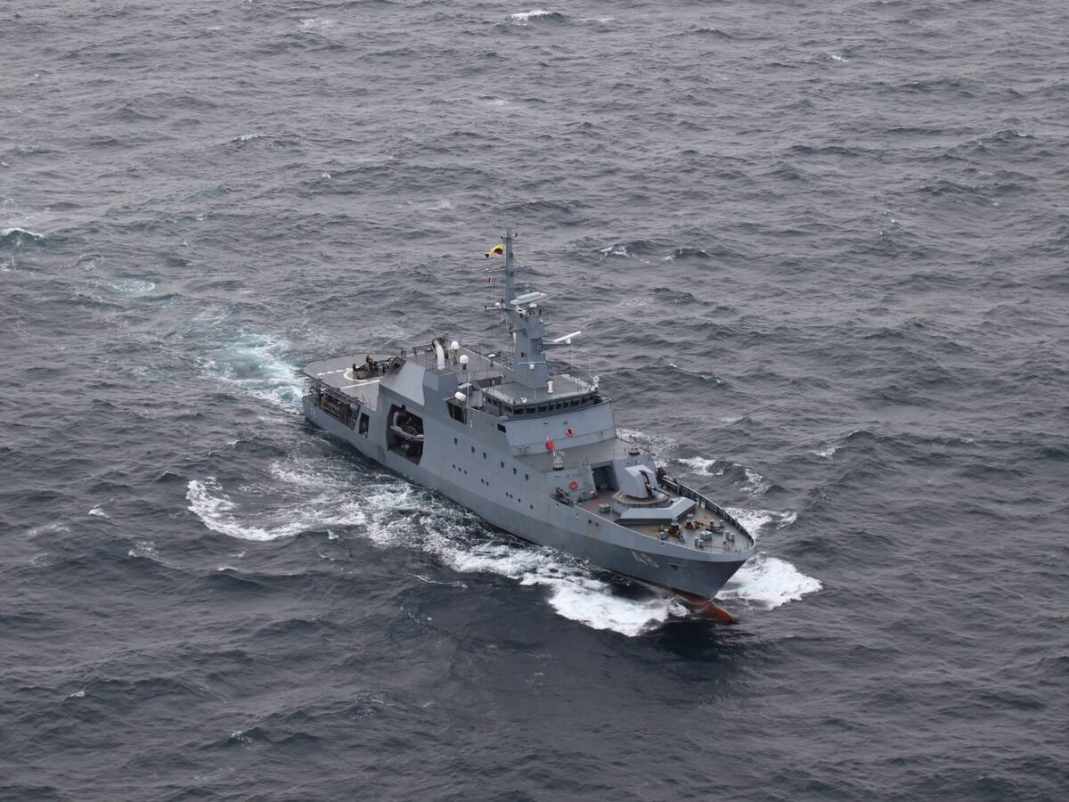 Regresó Patrullera Oceánica ARC “Victoria” a Cartagena tras una misión por el Pacífico