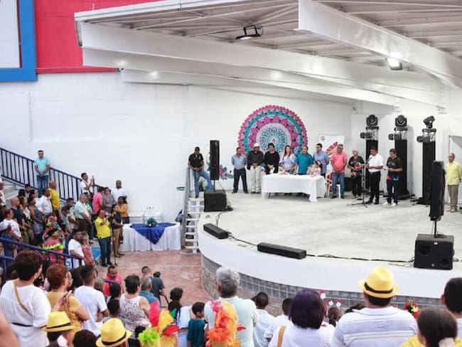 IPCC entrega el parque Cultural del barrio El Socorro en Cartagena