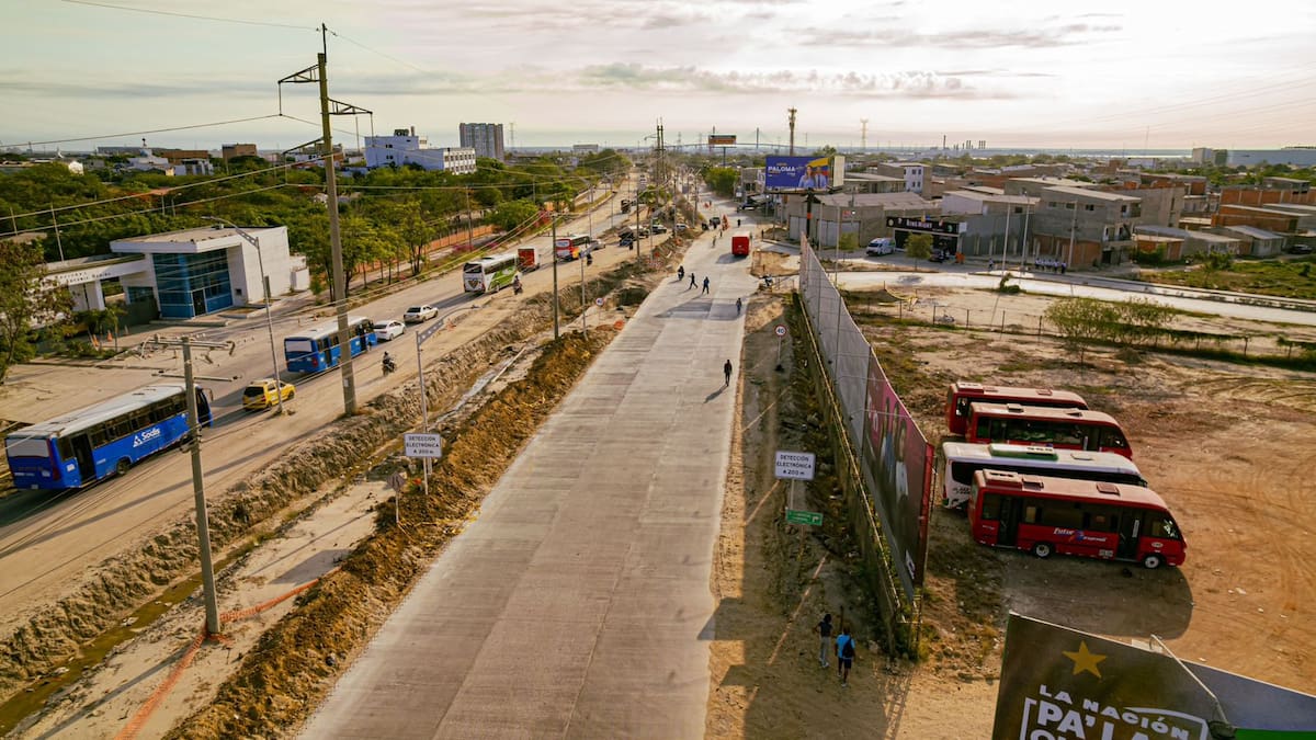 En FOTOS: Habilitan 1.6 kilómetros de la calzada sur de La Circunvalar