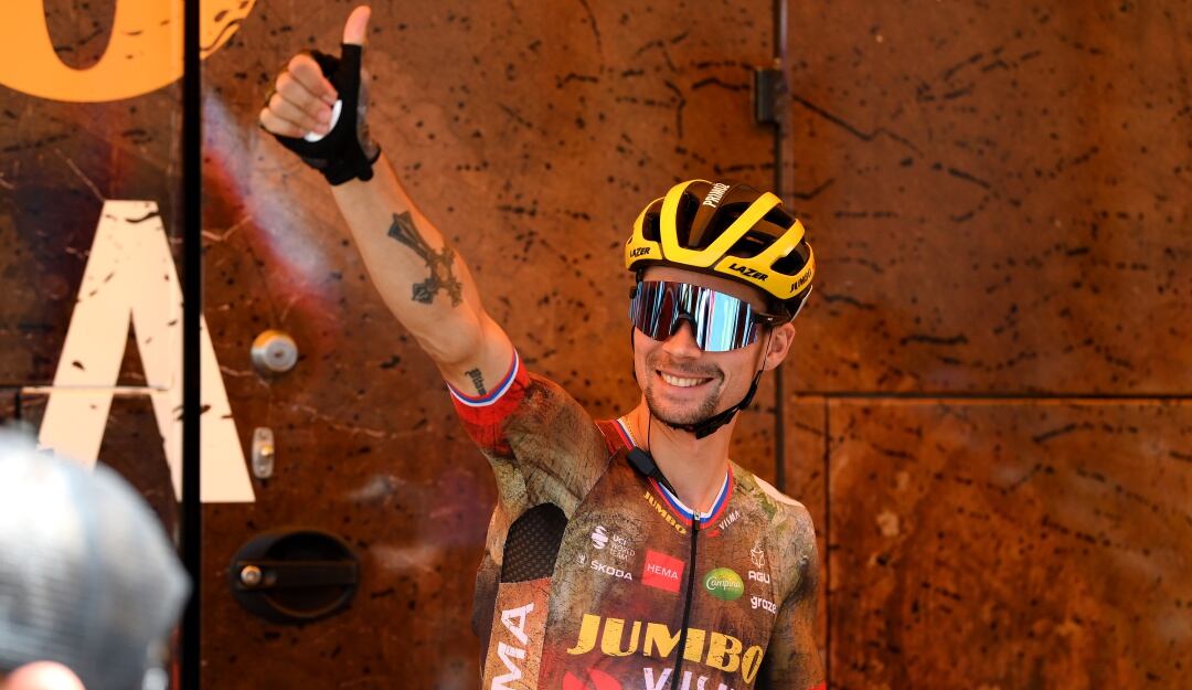 Primoz Roglic sufrió una fuerte caída en la quinta etapa del Tour, la cual lo había afectado durante toda la carrera.