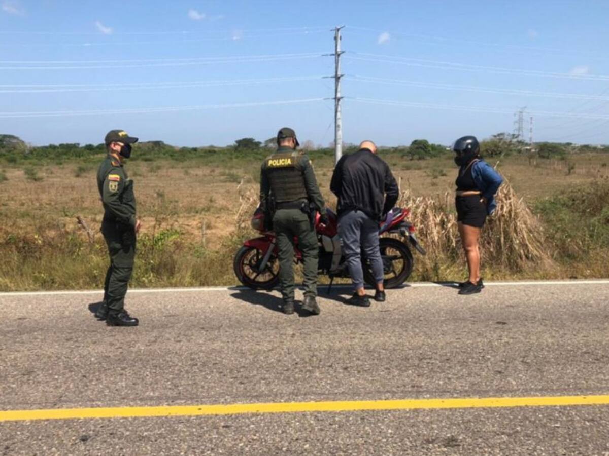 Seis presuntos delincuentes detenidos en controles realizados en la ruta 90