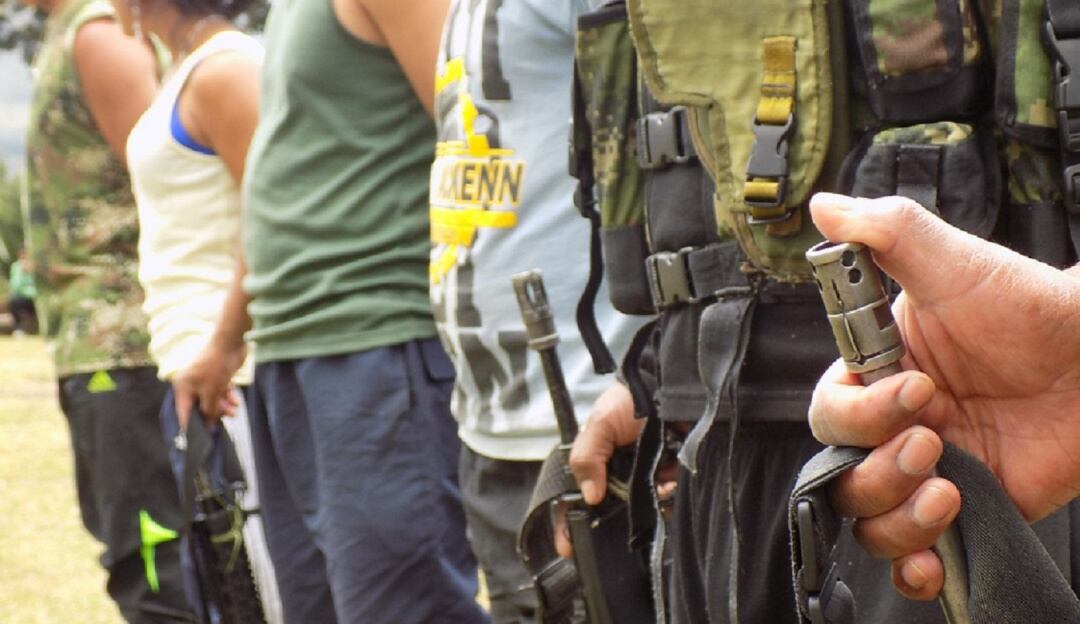 Aumentan reclutamiento de menores