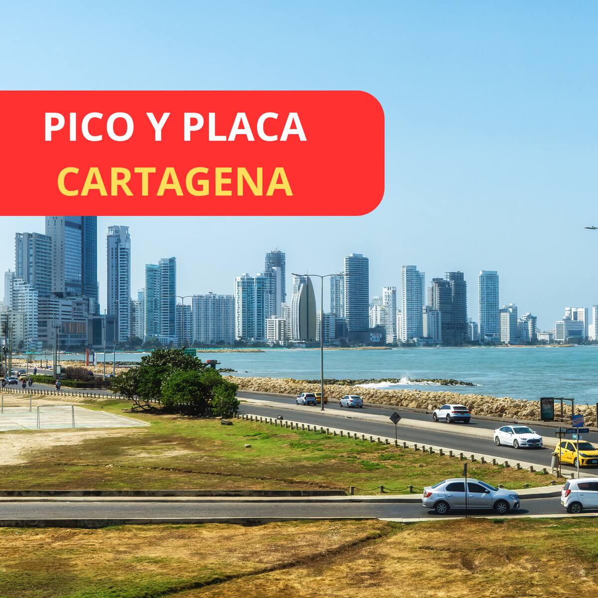 Pico y placa para motos y carros en Cartagena de Indias 2024: Así rota esta semana