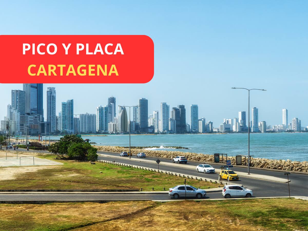 Pico y placa para motos y carros en Cartagena de Indias 2024: Así rota esta semana