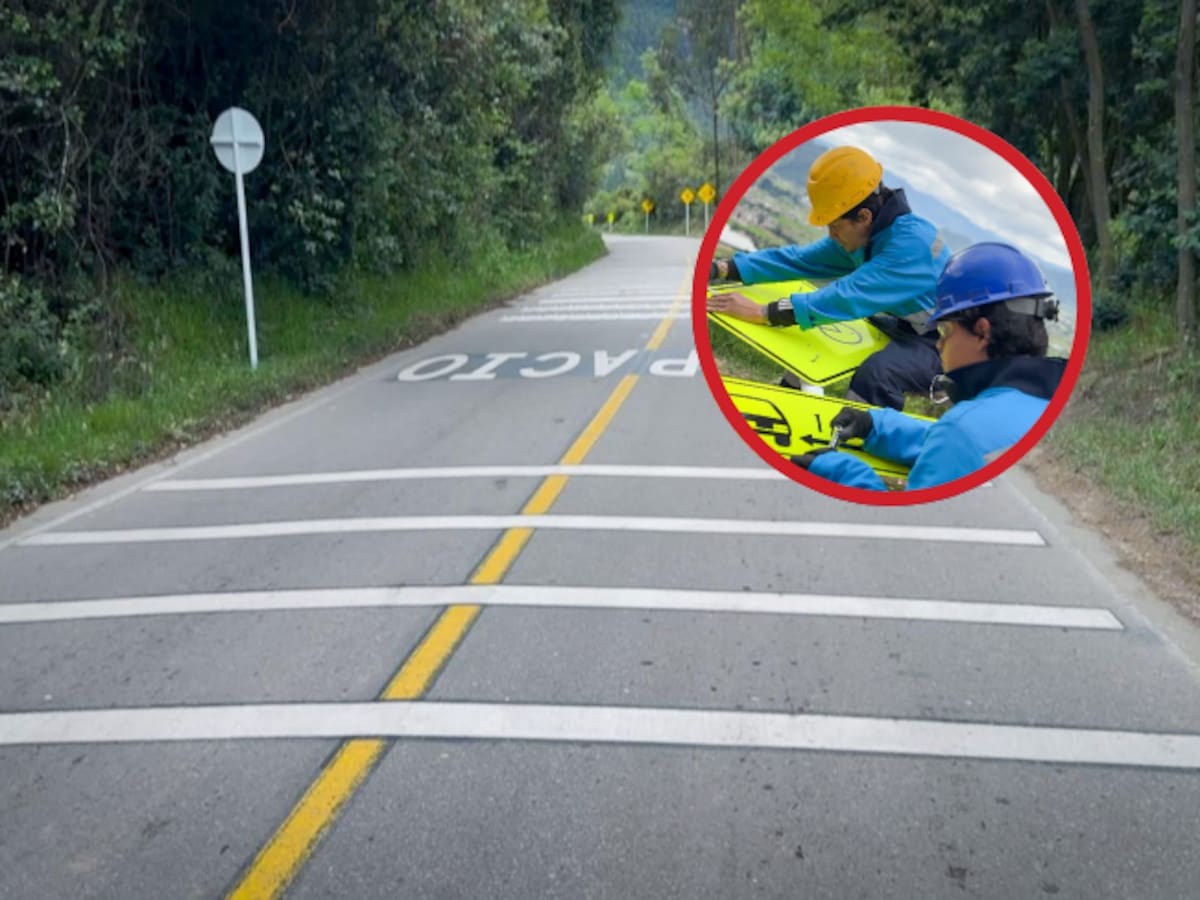 La gobernación de Cundinamarca interviene vías para reducir el índice de accidentes de tránsito