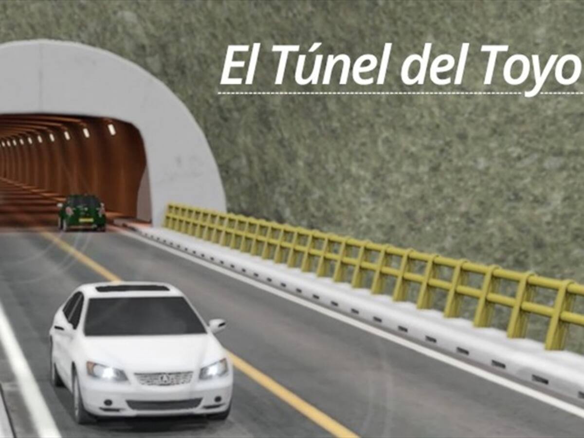 Obras del Túnel del Toyo iniciarán en enero de 2018
