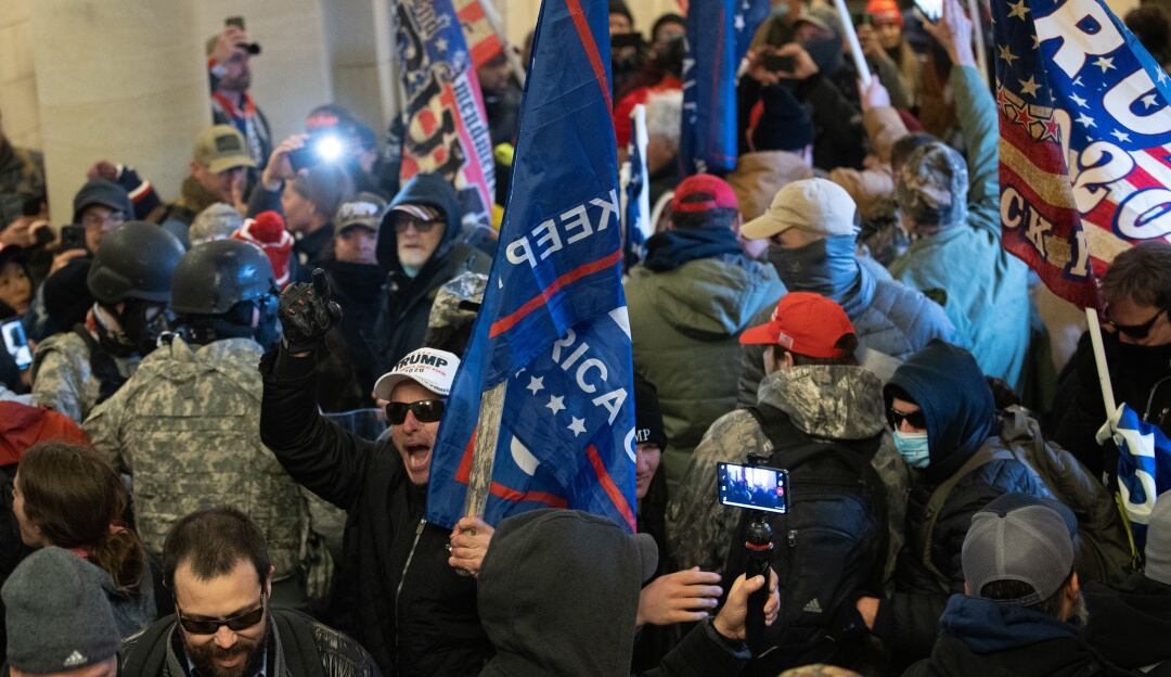 Toma del Capitolio en Estados Unidos