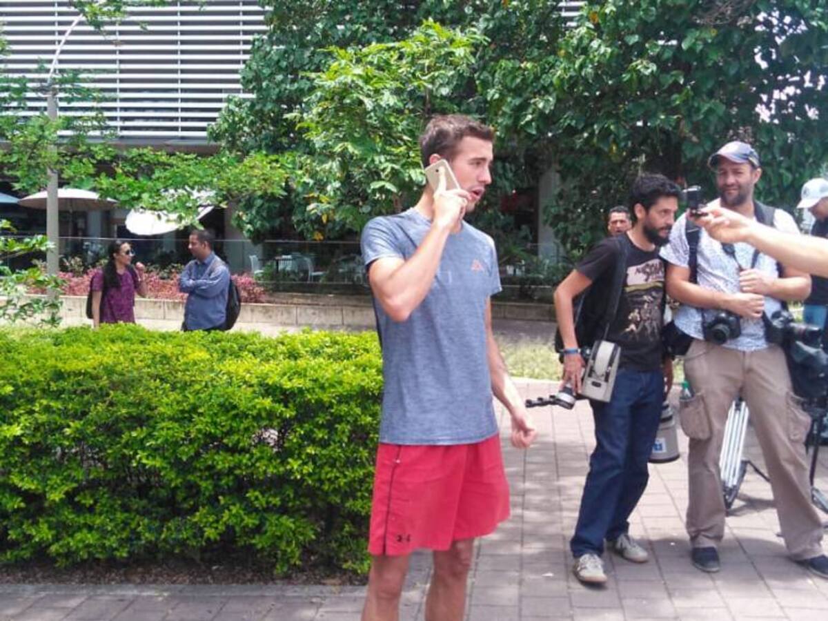El hombre araña ruso criticó problemas sociales de Medellín
