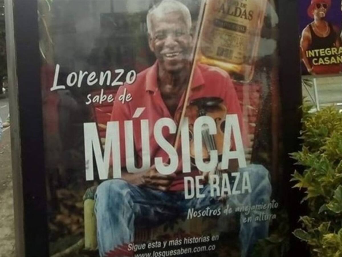 El violinista Lorenzo Solarte responde tras polémica por campaña de Ron Viejo de Caldas