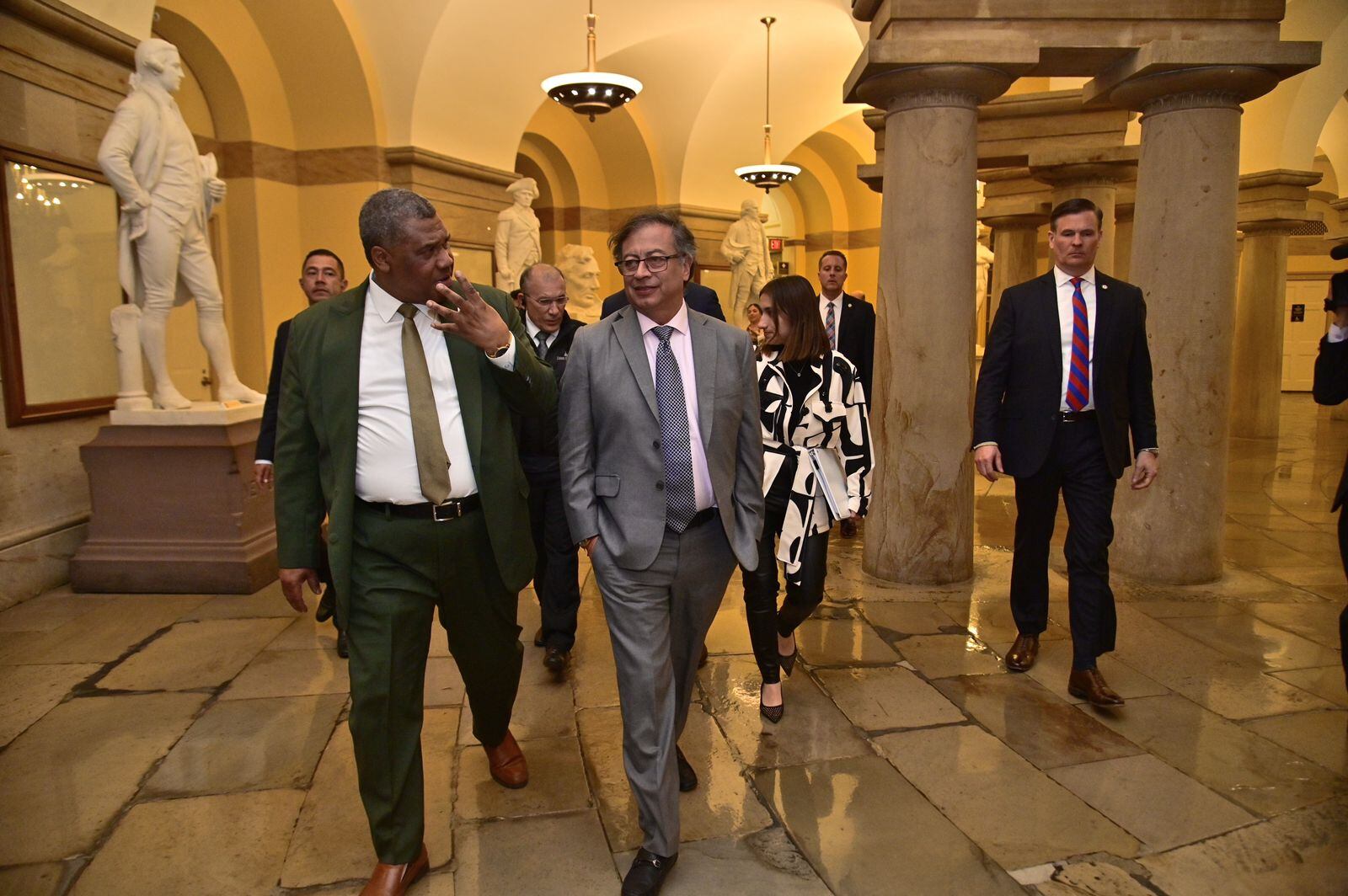 Visita del presidente Gustavo Petro en Washington DC. 
(Foto:  Presidencia de Colombia)