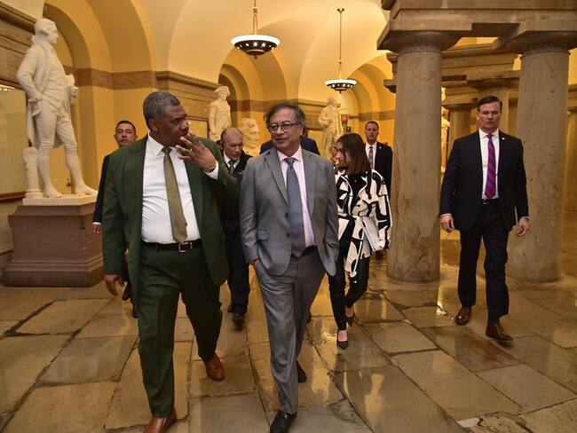 Visita del presidente Gustavo Petro en Washington DC. 
(Foto:  Presidencia de Colombia)