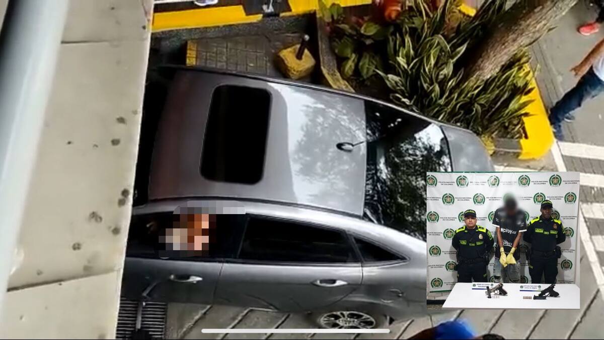 Una bala perdida acabó con la vida de hombre que ingresaba a un Centro Comercial de Cali