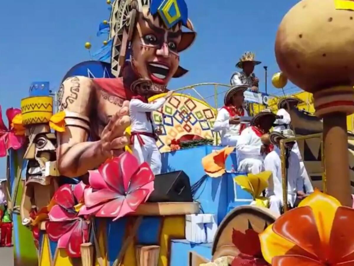 Las mejores imágenes de la Batalla de Flores en el marco del Carnaval de Barranquilla