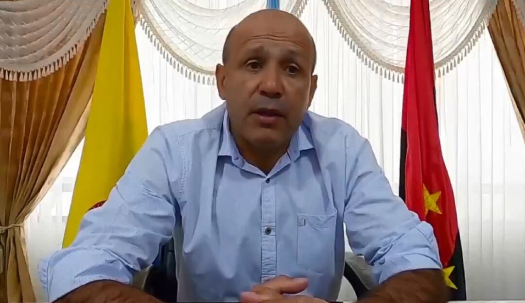 Alcalde del municipio de Ábrego Juan Carlos Jácome