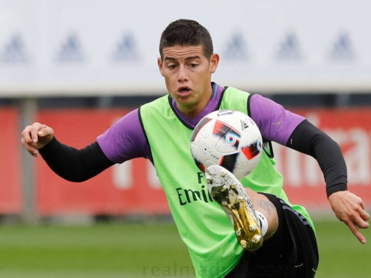 James le apunta a la titular en la Copa del Rey