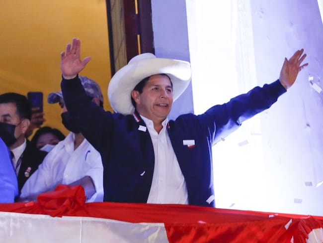El nuevo mandatario peruano Pedro Castillo