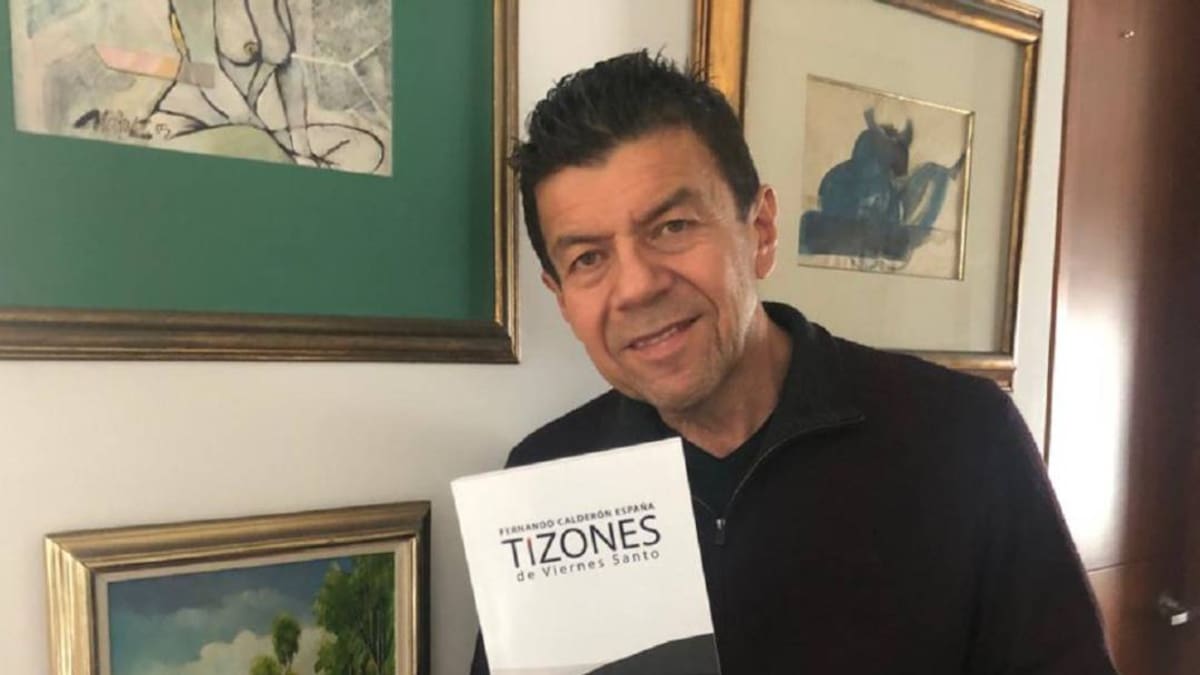 “Tizones de viernes santo” el debut literario de Fernando Calderón España