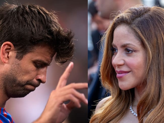 Fotos de Shakira y Gerard Piqué / Getty images