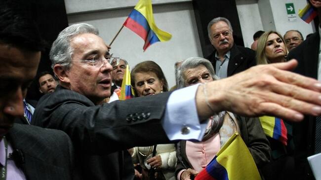Álvaro Uribe. Foto: Colprensa