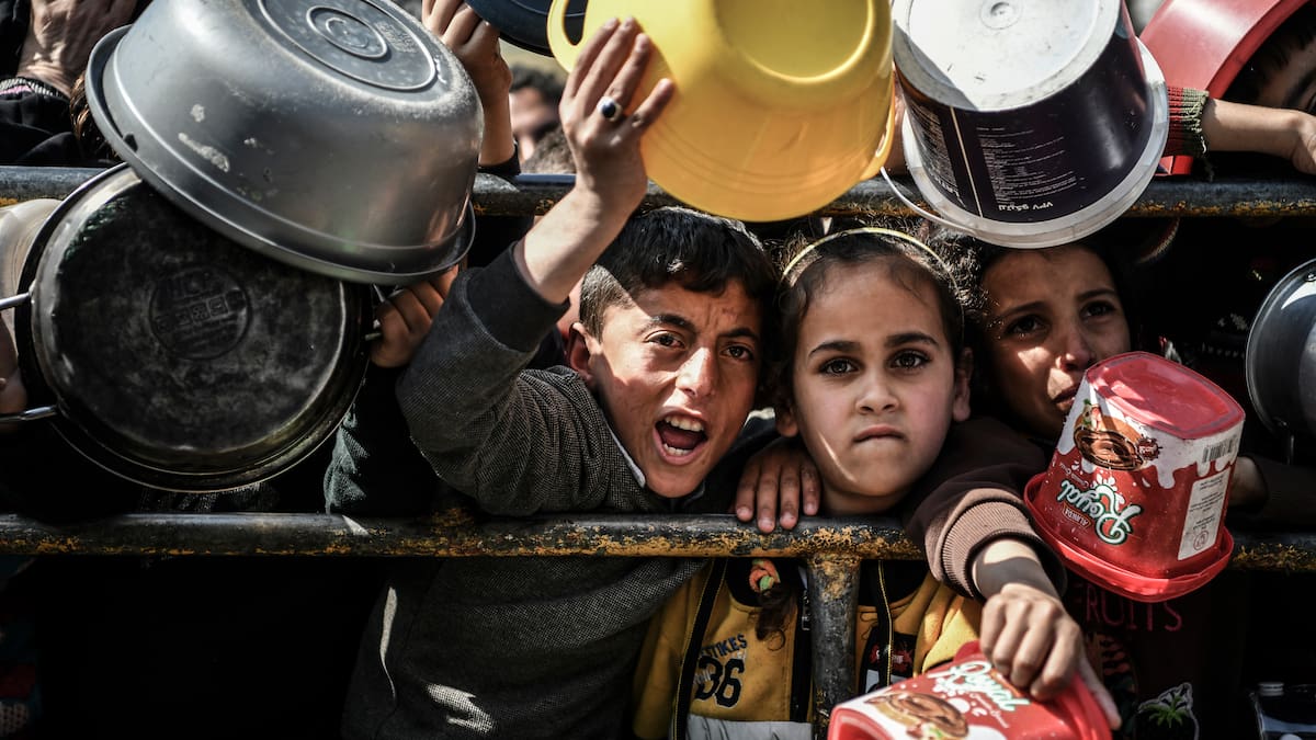 Muere otro niño de hambre en Gaza, sube a 114 la cifra de personas que han muerto por malnutrición