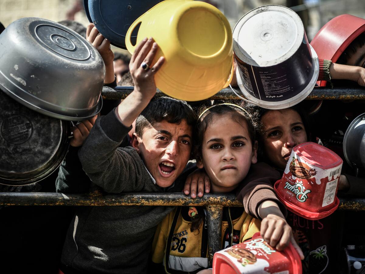 Muere otro niño de hambre en Gaza, sube a 114 la cifra de personas que han muerto por malnutrición