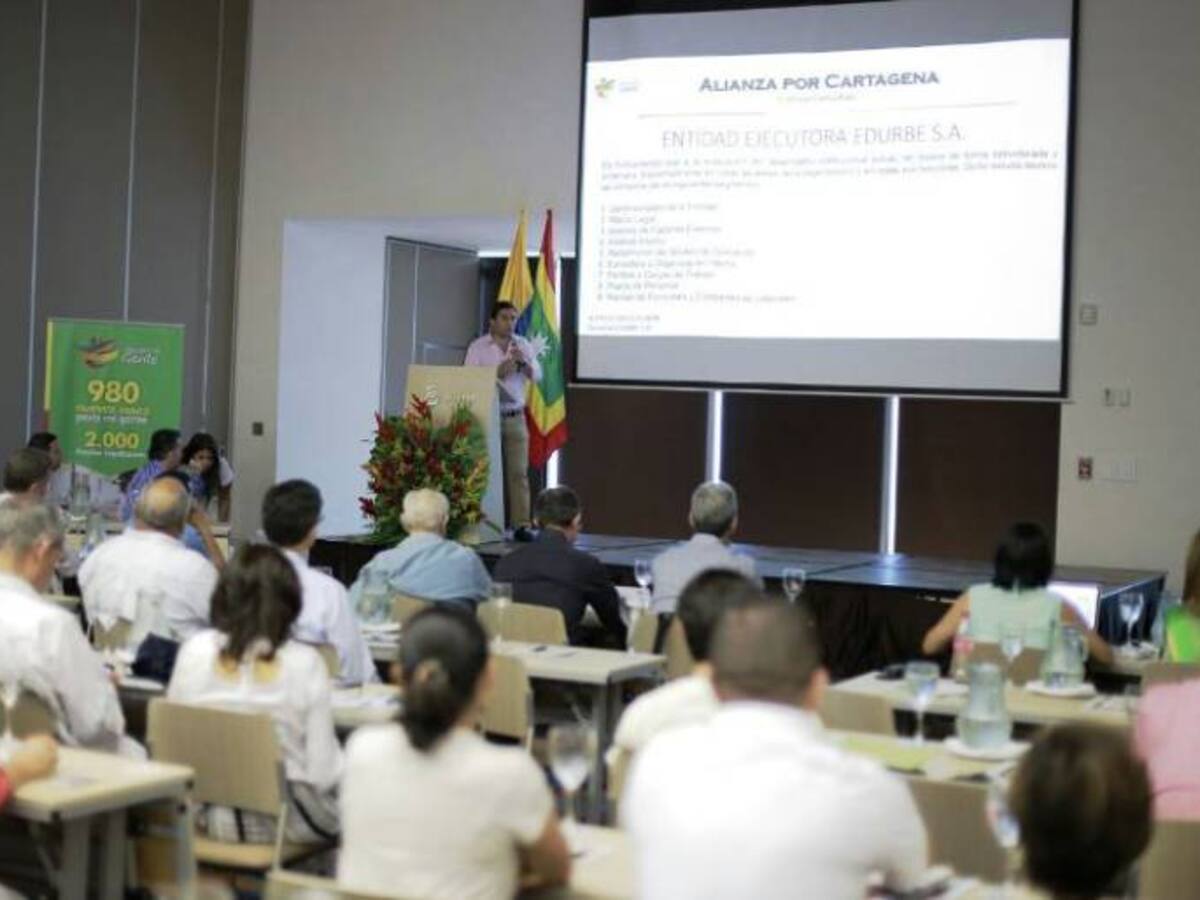 Ante el Consejo Consultivo Alianza por Cartagena presentan avances de macro proyectos