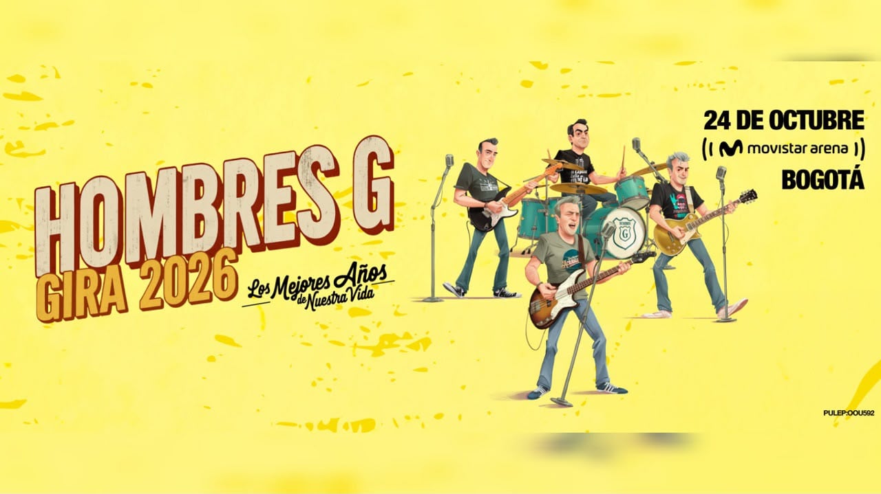 Hombres G en Colombia: octubre Foto: Suministrada a Caracol Radio