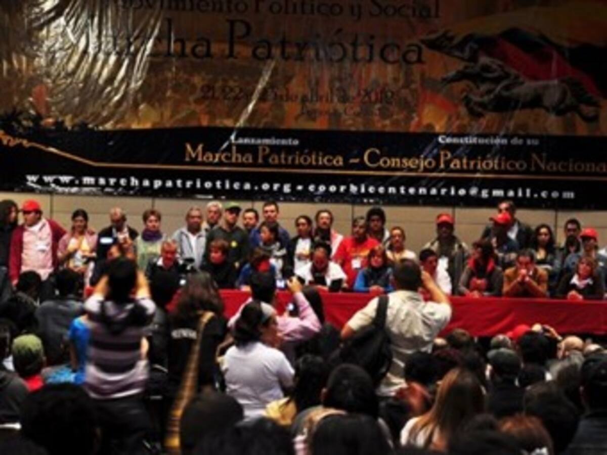Partidos piden a Marcha Patriótica declarar que no unen política y armas