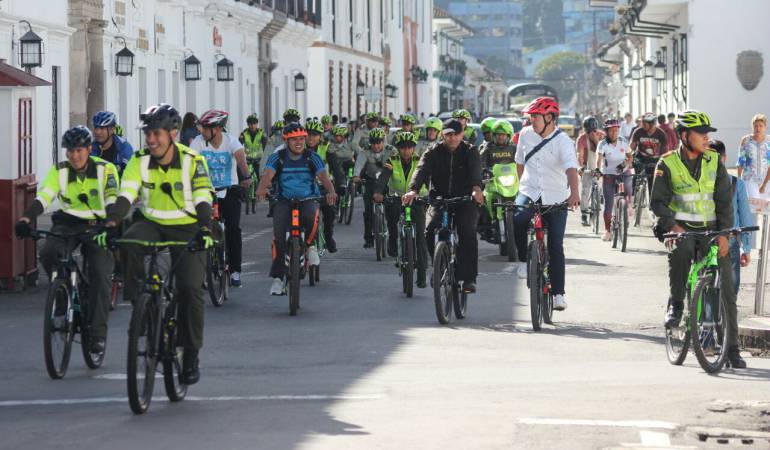 Día sin carro y motos en Popayán