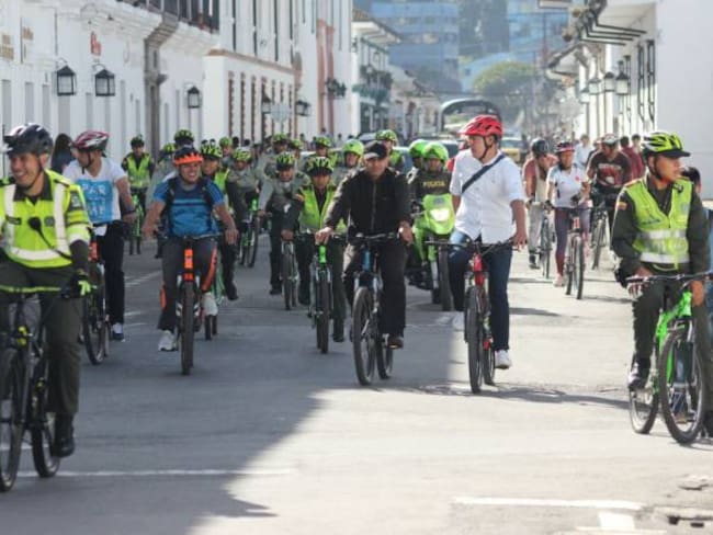 Día sin carro y motos en Popayán